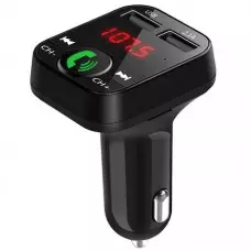 Трансмитер модулатор за автомобил FM T8 Display LCD MP3 Player Четец за карти Зарядно 2.1A Трансмитер модулатор за автомобил FM T8 Display LCD MP3 Player Четец за карти Зарядно 2.1A