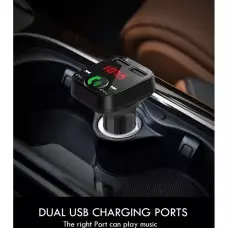 Трансмитер модулатор за автомобил FM T8 Display LCD MP3 Player Четец за карти Зарядно 2.1A Трансмитер модулатор за автомобил FM T8 Display LCD MP3 Player Четец за карти Зарядно 2.1A