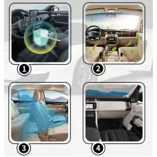 4 бр. универсални сенници за странични стъкла на автомобил 4 бр. универсални сенници за странични стъкла на автомобил