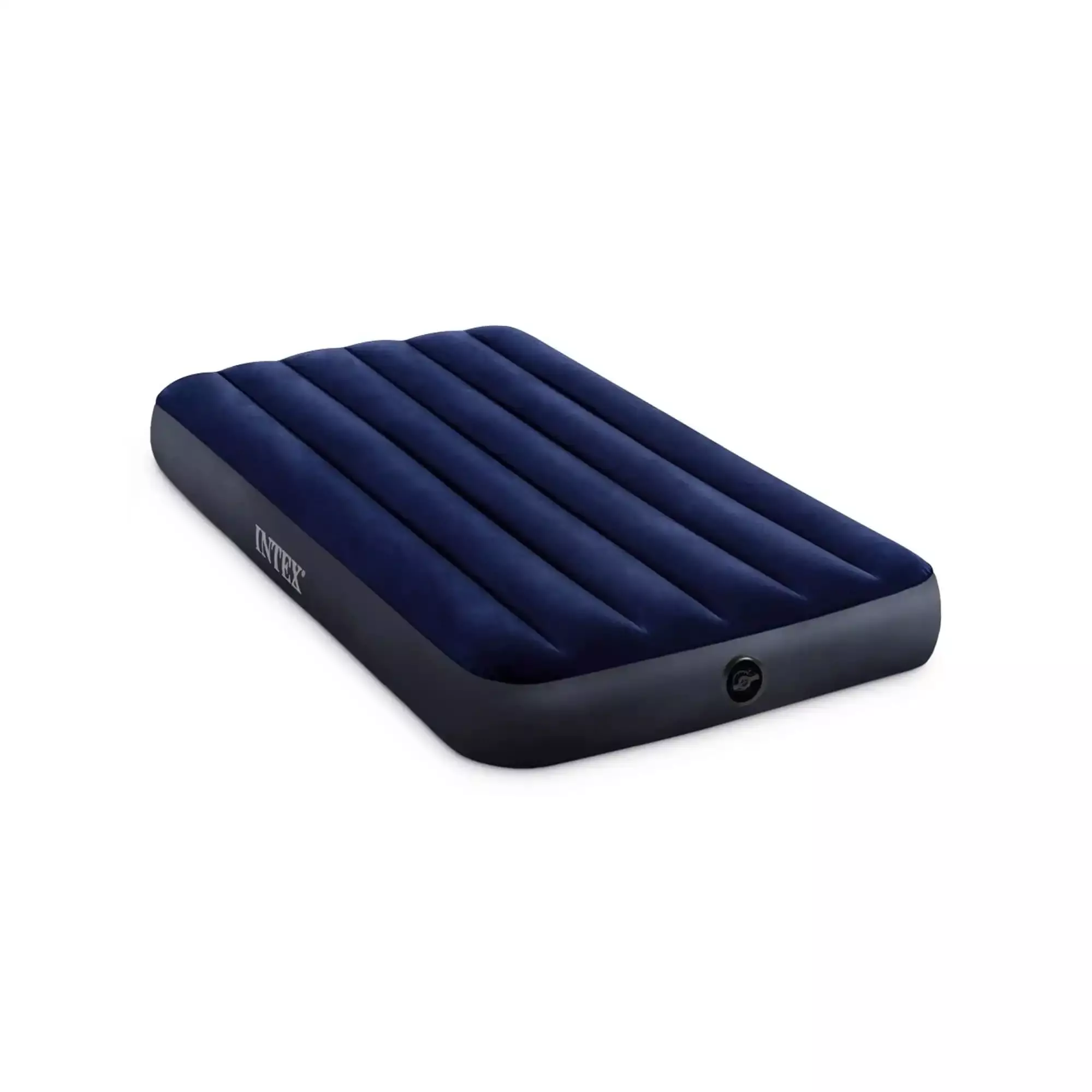 Надуваем дюшек INTEX Twin Dura-Beam Series Classic Downy 99x191x25 cm 64757