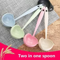 Черпак и решетъчна лъжица 2в1 Черпак и решетъчна лъжица 2в1