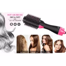 Електрическа четка за коса, Onestep 1000 W, Сушене, Изправяне, 2в1