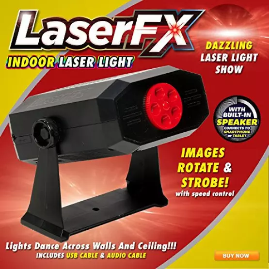 Коледен лазер проектор с музика LaserFX