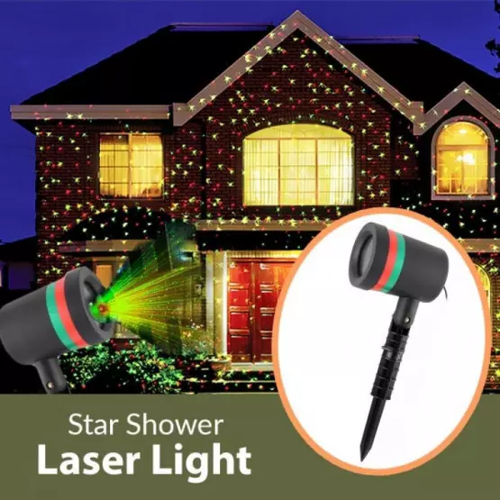 Лазарен Прожектор - Star Shower Laser Light