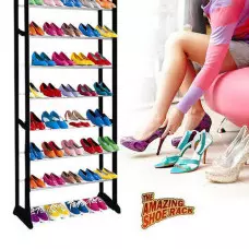 Подвижен стелаж за 30 чифта обувки- amazing shoe rack Подвижен стелаж за 30 чифта обувки- amazing shoe rack