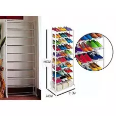Подвижен стелаж за 30 чифта обувки- amazing shoe rack Подвижен стелаж за 30 чифта обувки- amazing shoe rack