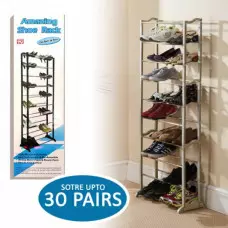 Подвижен стелаж за 30 чифта обувки- amazing shoe rack Подвижен стелаж за 30 чифта обувки- amazing shoe rack