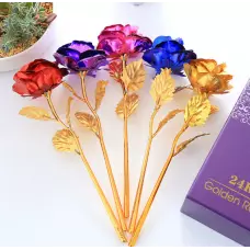 Вечна роза със златно покритие 24k Golden Rose Вечна роза със златно покритие 24k Golden Rose
