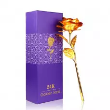 Вечна роза със златно покритие 24k Golden Rose Вечна роза със златно покритие 24k Golden Rose