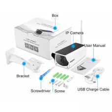 Соларна Водоустойчива Wifi камера FUll HD безжична Соларна Водоустойчива Wifi камера FUll HD безжична