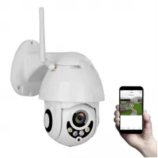 Външна водоустойчива въртяща се камера със сензор за движение Външна водоустойчива въртяща се камера със сензор за движение