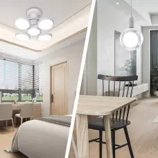 Сгъваема LED лампа с форма на футболна топка Сгъваема LED лампа с форма на футболна топка