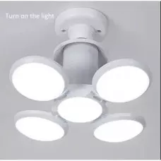 Сгъваема LED лампа с форма на футболна топка Сгъваема LED лампа с форма на футболна топка