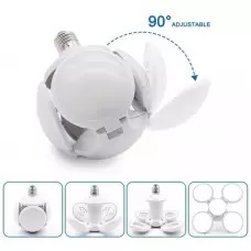 Сгъваема LED лампа с форма на футболна топка Сгъваема LED лампа с форма на футболна топка