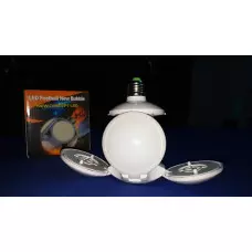 Сгъваема LED лампа с форма на футболна топка Сгъваема LED лампа с форма на футболна топка