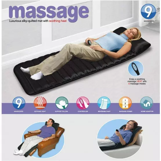 Матрак за масаж , С вибрации и затопляне 2-в-1