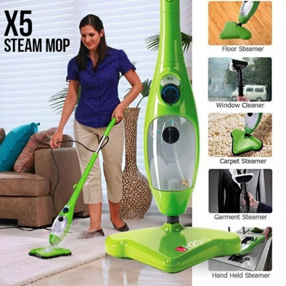 Steam clean mop x5 фото 59