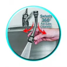 Накрайник за чешма с гъвкава структура Turbo Flex 360 Накрайник за чешма с гъвкава структура Turbo Flex 360