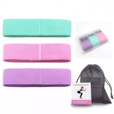 Текстилни тренировъчни ластици – 3бр. Текстилни тренировъчни ластици – 3бр.