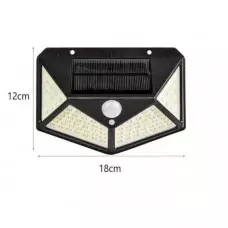 Мощна Соларна Лампа 100 Диода