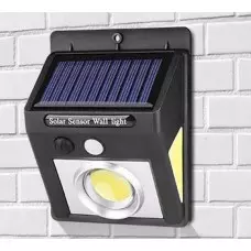 Соларна, стенна LED лампа със сензор за движение Соларна, стенна LED лампа със сензор за движение