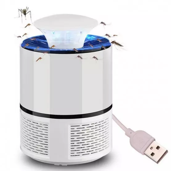 LED лампа против насекоми NOVA NV-818, USB зареждане, без миризми