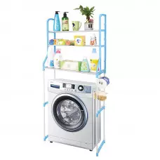 Метална етажерка за над пералнята или моноблок с три рафта Метална етажерка за над пералнята или моноблок с три рафта