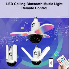 Bluetooth музикална лампа/ LED крушка с дистанционно управление Bluetooth музикална лампа/ LED крушка с дистанционно управление
