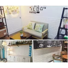 Тапет 3D тухли/ самозалепващ 5mm Тапет 3D тухли/ самозалепващ 5mm