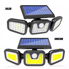 Въртяща се LED лампа със сензор за движение Въртяща се LED лампа със сензор за движение