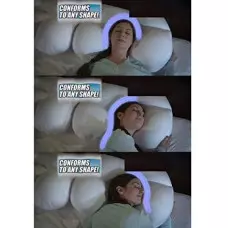 Анатомична възглавница против хъркане Egg Sleeper Анатомична възглавница против хъркане Egg Sleeper