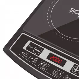 Индукционен котлон SAPIR SP 1445 LG, 2000W, LED екран, 4 функции, 8 степени