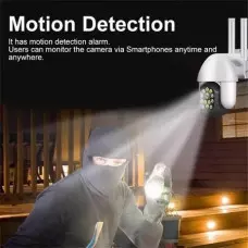 Куполна камера 12 LED, 2MP Full HD, Въртяща, Водоустойчива, Нощно виждане, 2 антени Куполна камера 12 LED, 2MP Full HD, Въртяща, Водоустойчива, Нощно виждане, 2 антени