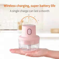 Електрически безжичен кухненски чопър 250ml за месо,чесън зеленчуци и др. Електрически безжичен кухненски чопър 250ml за месо,чесън зеленчуци и др.