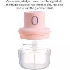 Електрически безжичен кухненски чопър 250ml за месо,чесън зеленчуци и др. Електрически безжичен кухненски чопър 250ml за месо,чесън зеленчуци и др.