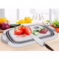 3 в 1 - Дъска за рязане с купа за миене 3 в 1 - Дъска за рязане с купа за миене