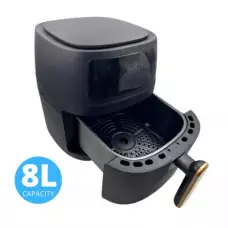 8 литра XXXL Еър Фраер - Фритюрник с горещ въздух, Дигитален, 2400 W 8 литра XXXL Еър Фраер - Фритюрник с горещ въздух, Дигитален, 2400 W