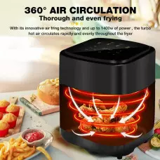 15 литра XXXL Еър Фраер - Фурна с горещ въздух, Дигитална, 1400 W 15 литра XXXL Еър Фраер - Фурна с горещ въздух, Дигитална, 1400 W