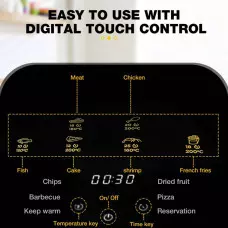 15 литра XXXL Еър Фраер - Фурна с горещ въздух, Дигитална, 1400 W 15 литра XXXL Еър Фраер - Фурна с горещ въздух, Дигитална, 1400 W