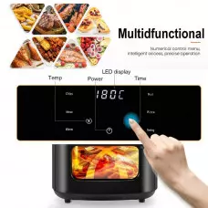 15 литра XXXL Еър Фраер - Фурна с горещ въздух, Дигитална, 1400 W 15 литра XXXL Еър Фраер - Фурна с горещ въздух, Дигитална, 1400 W