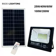 40W LED Прожектор за външен монтаж + Соларен панел 40W LED Прожектор за външен монтаж + Соларен панел
