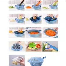 Многофункционално кухненско ренде с купа - всичко в едно Многофункционално кухненско ренде с купа - всичко в едно