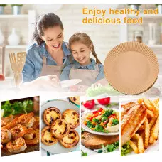 50 бр. Незалепващи хартиени подложки за Air Fryer 50 бр. Незалепващи хартиени подложки за Air Fryer