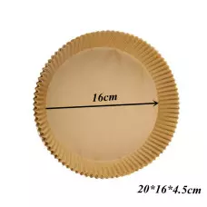 50 бр. Незалепващи хартиени подложки за Air Fryer 50 бр. Незалепващи хартиени подложки за Air Fryer