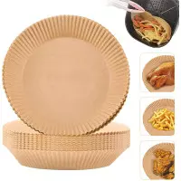 50 бр. Незалепващи хартиени подложки за Air Fryer 50 бр. Незалепващи хартиени подложки за Air Fryer