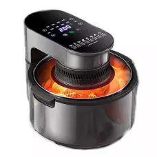 7 литра Air Fryer - Фритюрник с горещ въздух и прозрачен капак , 1200 W, Тъч скрийн управление 7 литра Air Fryer - Фритюрник с горещ въздух и прозрачен капак , 1200 W, Тъч скрийн управление