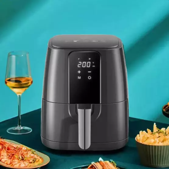 Air Fryer - Уред за здравословно готвене с горещ въздух , 1350 W, 7л, Тъч скрийн управление