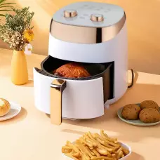Елегантен Компактен Air Fryer - Фритюрник с горещ въздух - 5 литра Елегантен Компактен Air Fryer - Фритюрник с горещ въздух - 5 литра
