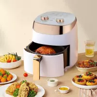 Елегантен Компактен Air Fryer - Фритюрник с горещ въздух - 5 литра Елегантен Компактен Air Fryer - Фритюрник с горещ въздух - 5 литра
