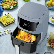 Air Fryer 7 литра - Фритюрник за здравословно гответе с горещ въздух Air Fryer 7 литра - Фритюрник за здравословно гответе с горещ въздух